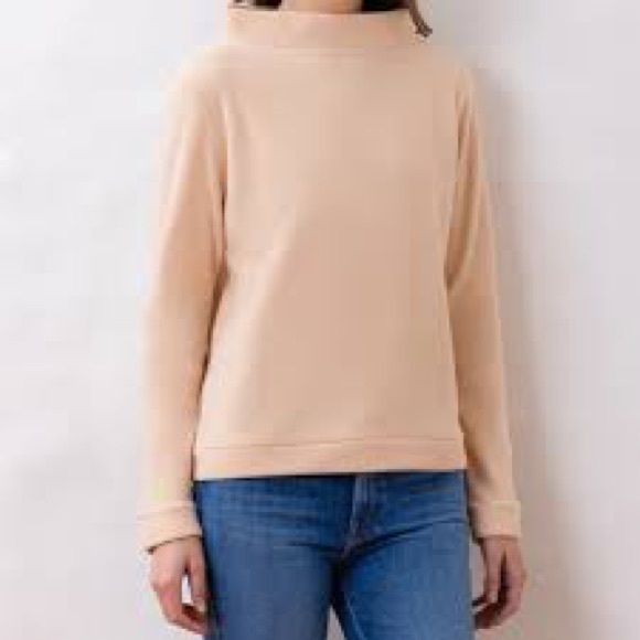 Dudley Stephens Sweaters - Dudley Stephens Boatneck Fleece Top Size Medium
